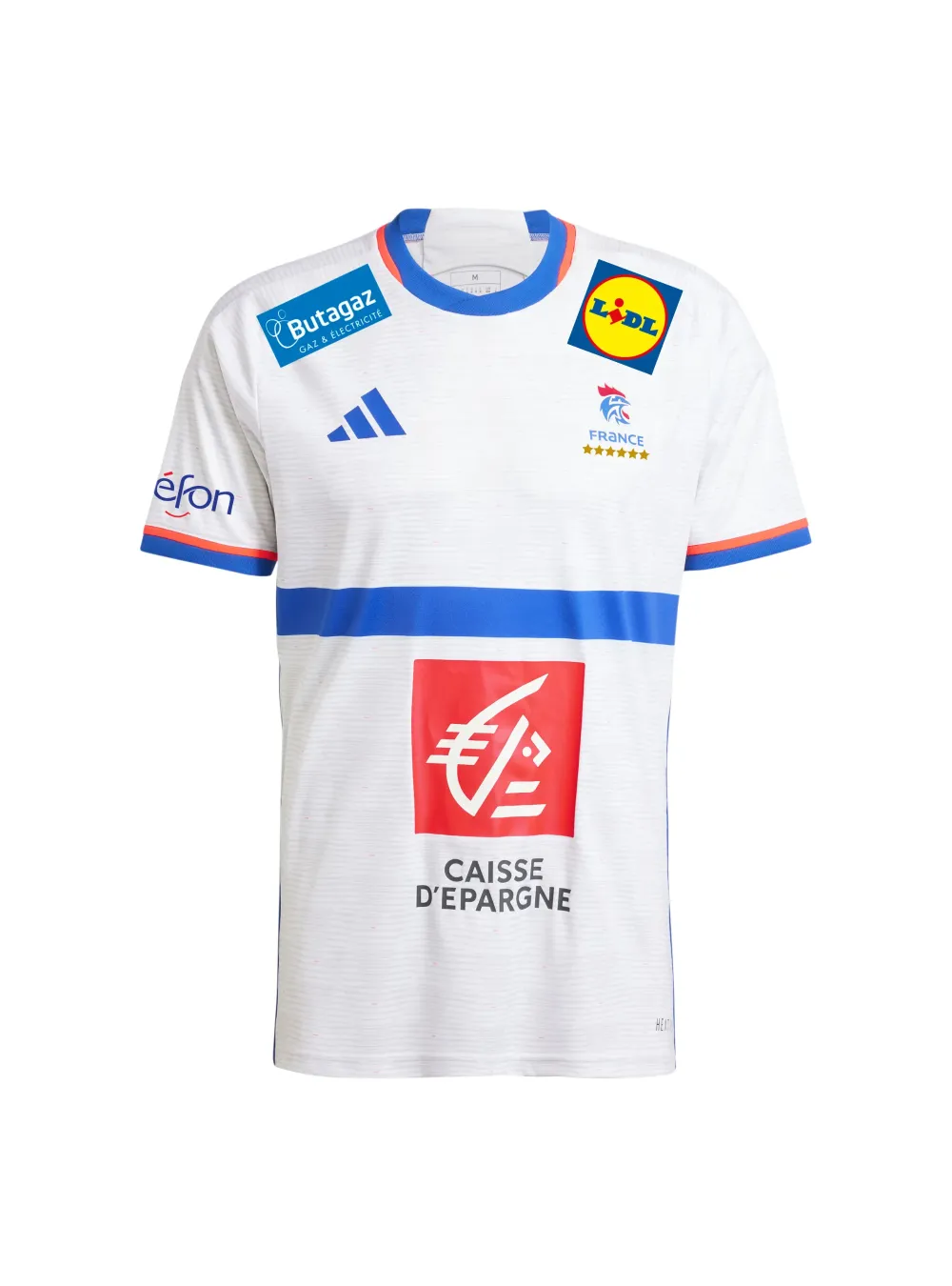 Maillot replica homme blanc Edf 24