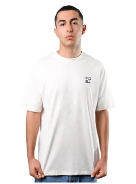 T-shirt Oversize Vintage Blanc HNDBLL