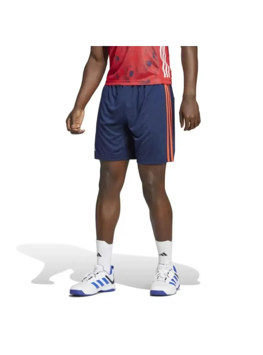 Short masculin bleu marine adidas EdF 23