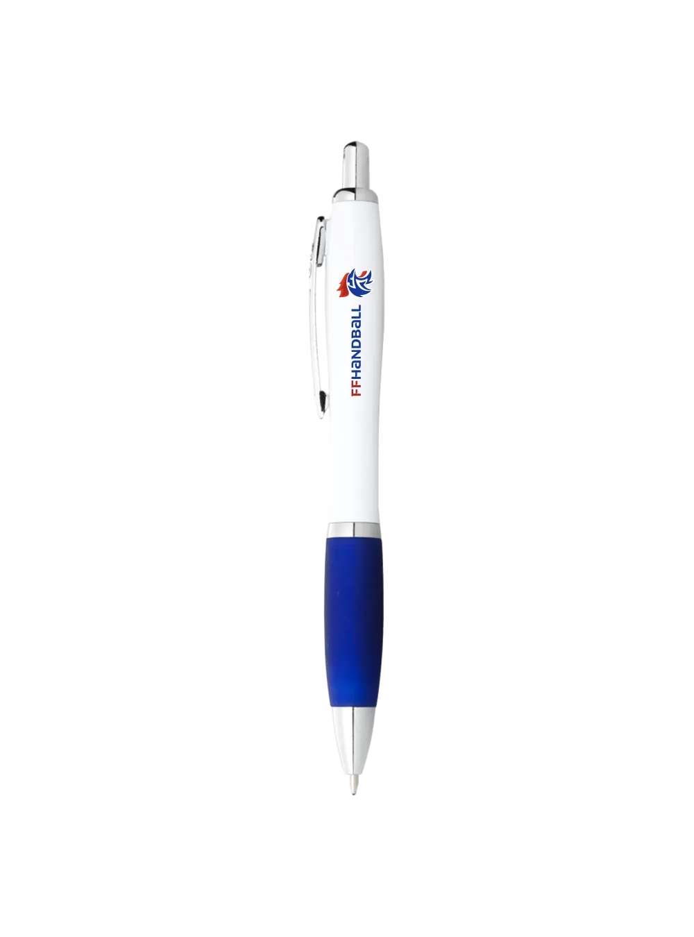 Stylo logo bleu