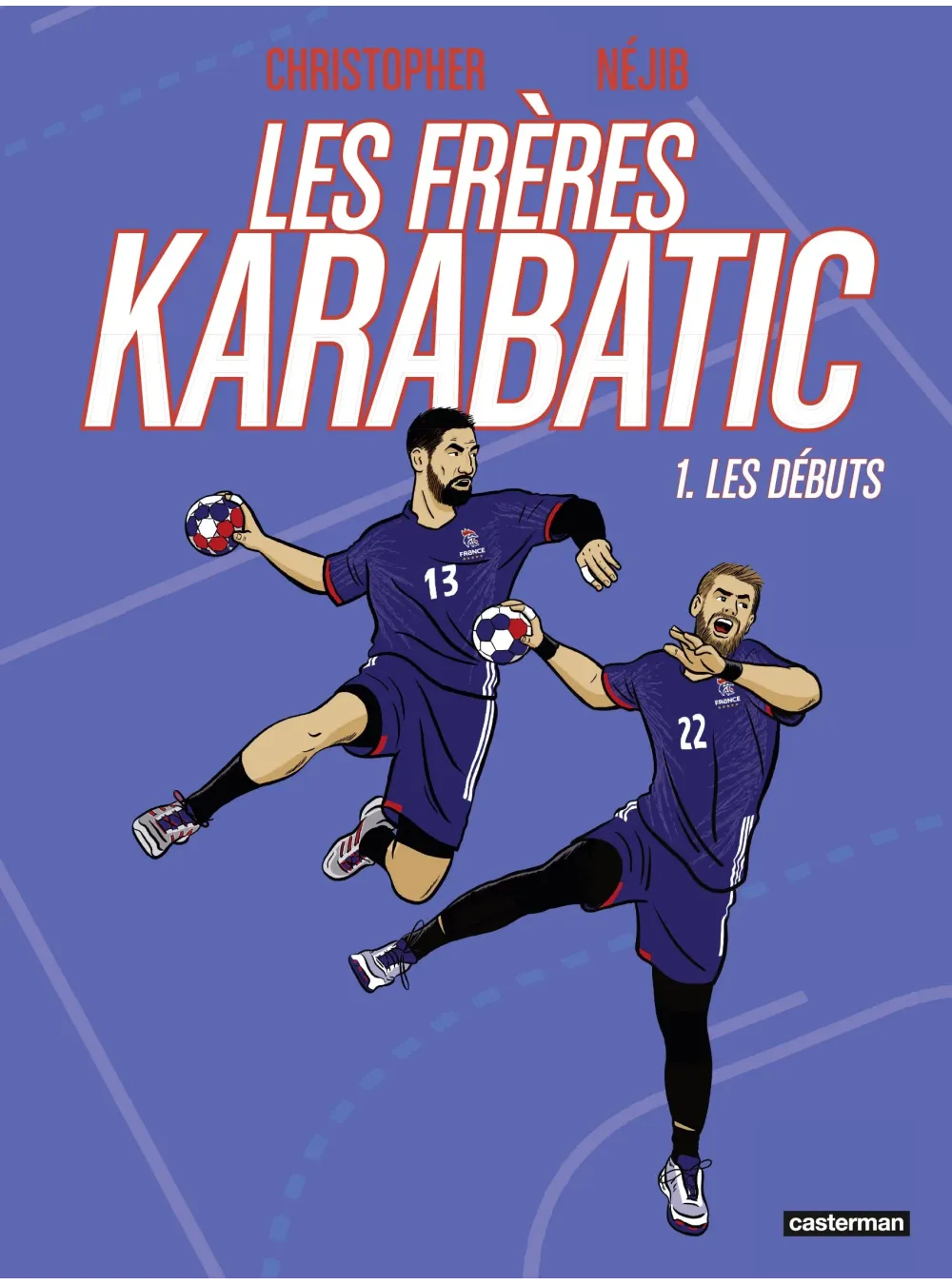BD  Les Frères Karabatic - Les débuts